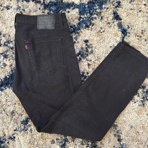 Levi’s 511 Slim Fit Jeans Men’s Size 34x30 Black Wash Denim